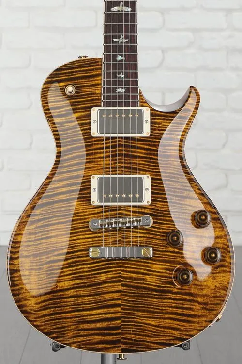 NEW
? PRS McCarty Singlecut 594 Electric Guitar - Yellow Tiger, 10-Top