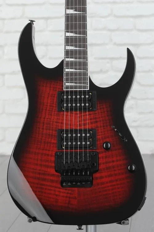 NEW
? Ibanez Gio RG320FAT Electric Guitar - Transparent Red Burst