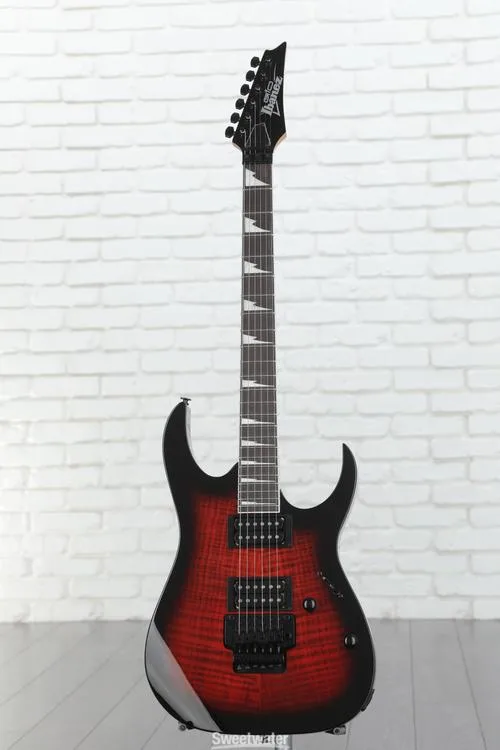  NEW
? Ibanez Gio RG320FAT Electric Guitar - Transparent Red Burst