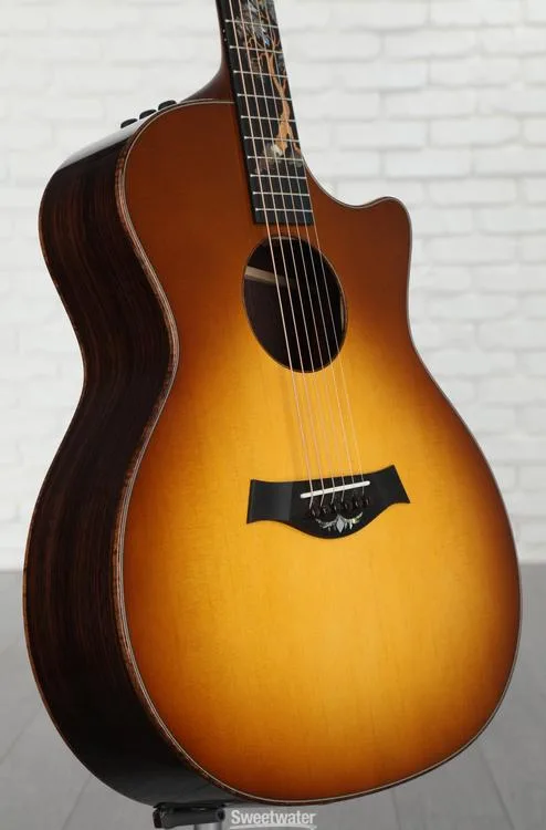 NEW
? Taylor Custom Catch #34 Grand Auditorium Acoustic-electric Guitar - Natural with Honey Yellow Top