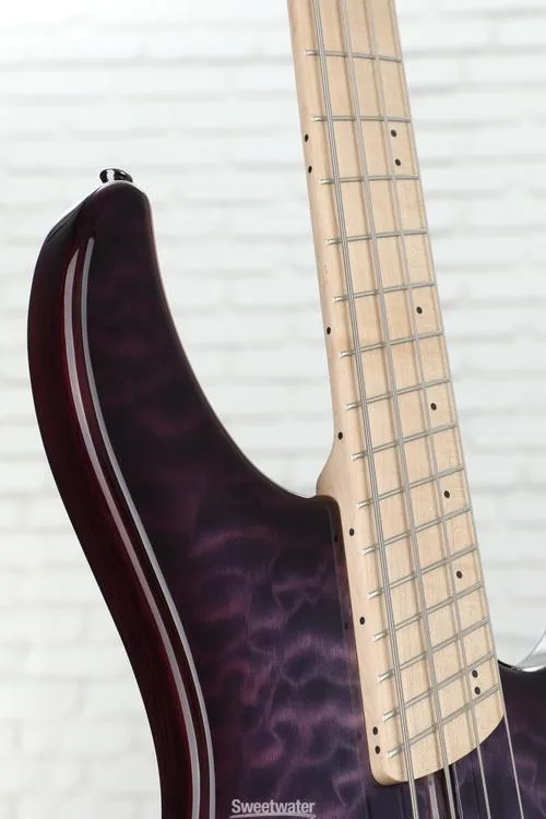  NEW
? Dingwall Guitars Combustion 4-string Electric Bass - Ultraviolet Burst with Maple Fingerboard