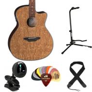 NEW
? Luna Gypsy Eucalyptus Acoustic-electric Guitar Essentials Bundle - Natural