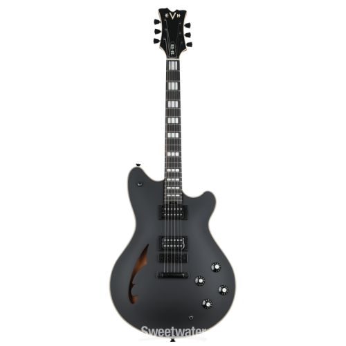  NEW
? EVH SA-126 Special Semi-hollowbody Electric Guitar - Stealth Black