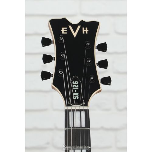  NEW
? EVH SA-126 Special Semi-hollowbody Electric Guitar - Stealth Black