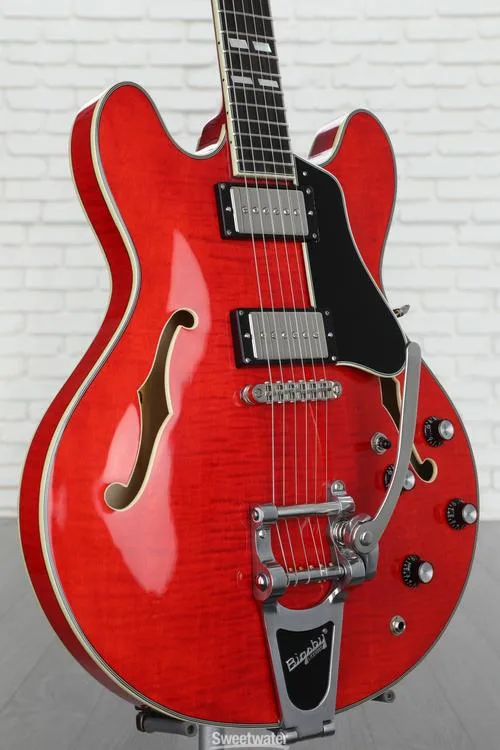  NEW
? Eastman Guitars T486B-RD Thinline Semi-hollowbody Electric Guitar - Red