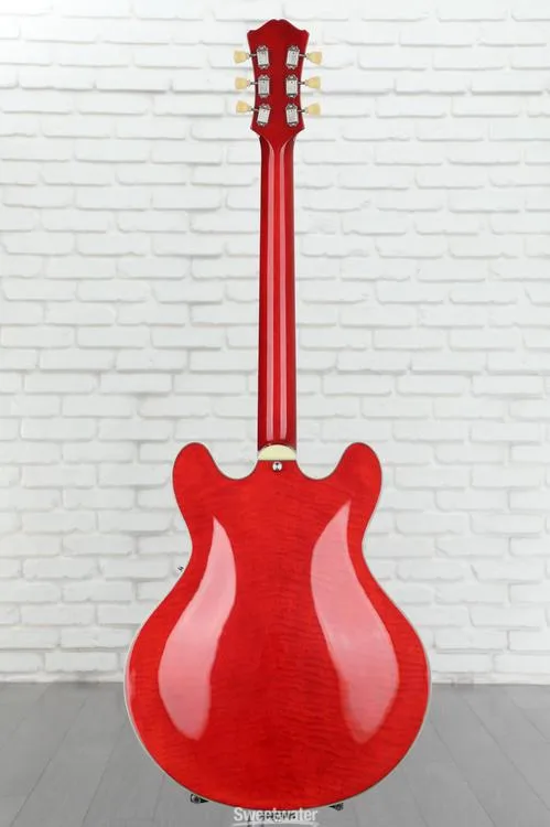  NEW
? Eastman Guitars T486B-RD Thinline Semi-hollowbody Electric Guitar - Red