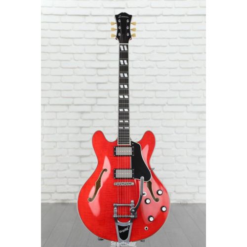  NEW
? Eastman Guitars T486B-RD Thinline Semi-hollowbody Electric Guitar - Red