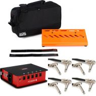 NEW
? Gator Small Pedalboard with Bag, Power Supply, and Patch Cables - 15.75