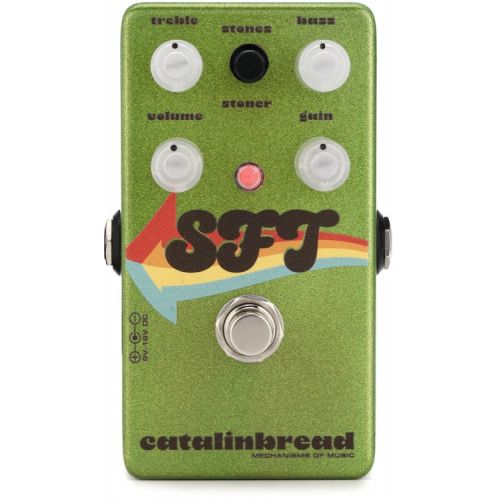  NEW
? Catalinbread SFT: Sapphire Ampeg-voiced Overdrive Pedal with Patch Cables - Starcrash 70 Collection