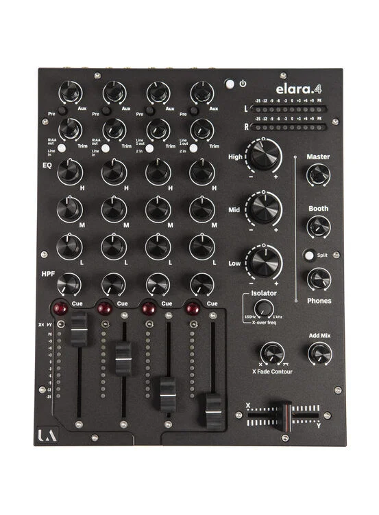  NEW
? Union Audio Elara.4 4-channel Compact Analog DJ Mixer - Black