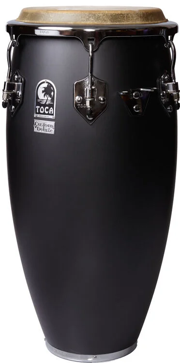  NEW
? Toca Percussion Custom Deluxe Wood Conga - 11.75 inch, Matte Grey