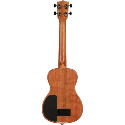  NEW
? Kala Striped Ebony Solidbody Tenor Ukulele - Natural