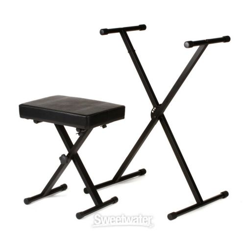  NEW
? On-Stage Keyboard Essential Accessories Bundle - Single X Stand