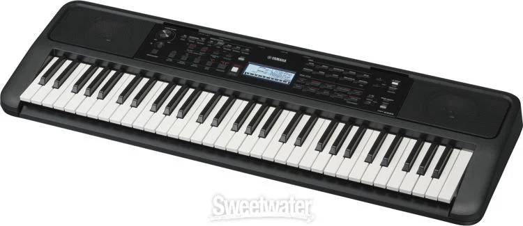  NEW
? Yamaha PSRE383 61-key Mid-range Portable Keyboard with PA130 Power Adapter