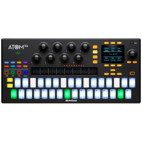  NEW
? PreSonus ATOM SQ Keyboard/Pad Hybrid MIDI Keyboard/Pad Performance and Production Controller with Ableton Live 12 Standard