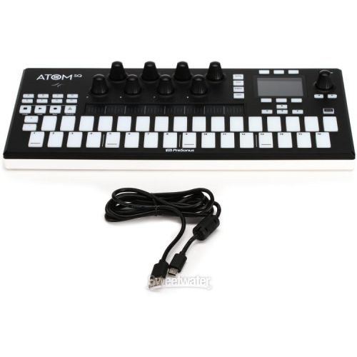  NEW
? PreSonus ATOM SQ Keyboard/Pad Hybrid MIDI Keyboard/Pad Performance and Production Controller with Ableton Live 12 Standard