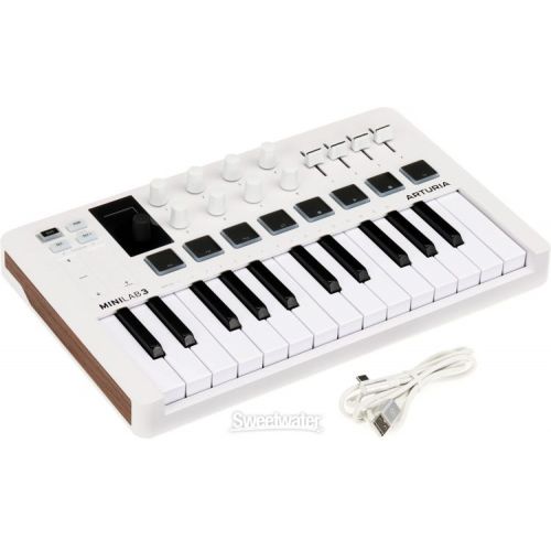  NEW
? Arturia MiniLab 3 25 Slim-key Controller with Ableton Live 12 Standard