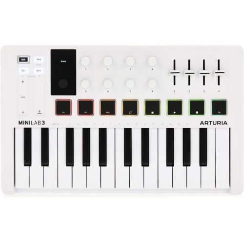  NEW
? Arturia MiniLab 3 25 Slim-key Controller with Ableton Live 12 Standard