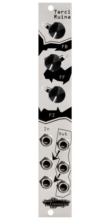  NEW
? Noise Engineering Terci Ruina Multimode Analog Distortion Eurorack Module - Silver