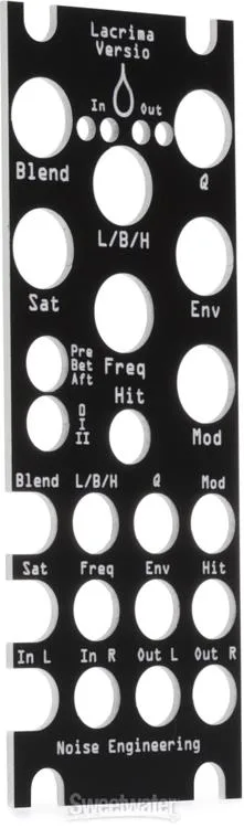  NEW
? Noise Engineering Versio Eurorack Module Panel Overlays - Multipack, Black