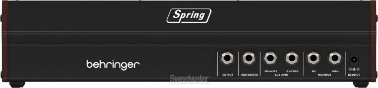  NEW
? Behringer Spring Reverberation 636 Spring Reverb Module