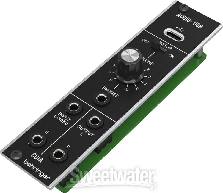  NEW
? Behringer CU1A 2-in/2-out Eurorack USB/Audio Interface