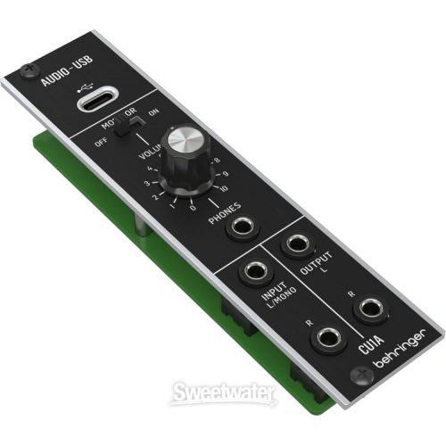  NEW
? Behringer CU1A 2-in/2-out Eurorack USB/Audio Interface