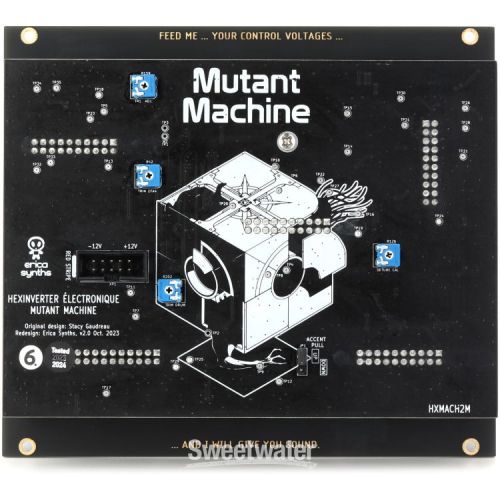  NEW
? Erica Synths Hexinverter Mutant Machine Analog Percussion Synthesis Eurorack Module