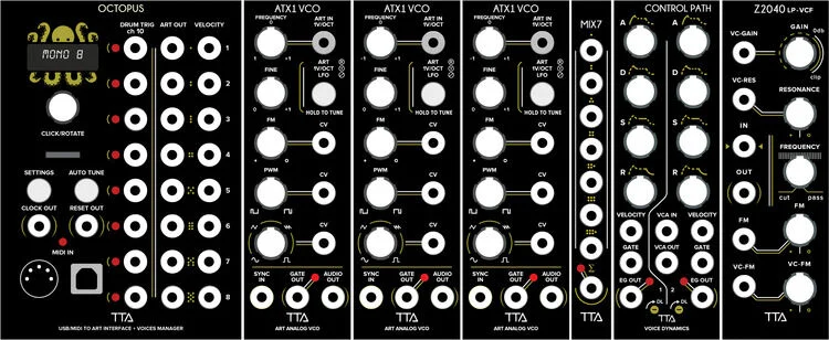  NEW
? Tiptop Audio ART Eurorack Modular Analog Bundle - S2 MIDI-controlled System