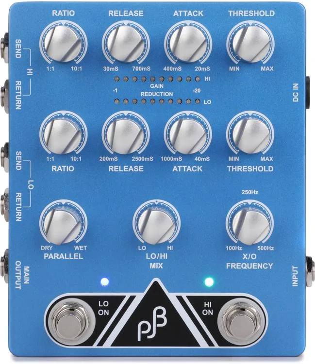 NEW
? Phil Jones Bass X2C Multifunctional Dual-band Compressor Pedal