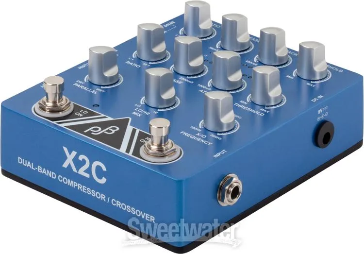  NEW
? Phil Jones Bass X2C Multifunctional Dual-band Compressor Pedal