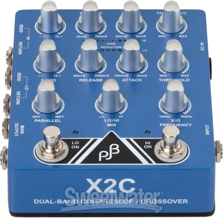  NEW
? Phil Jones Bass X2C Multifunctional Dual-band Compressor Pedal