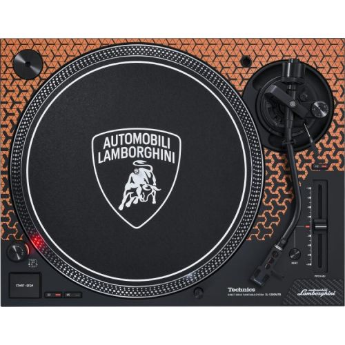  NEW
? Technics x Lamborghini SL-1200M7B Special-edition Direct-drive Turntable Pair - Arancio Apodis