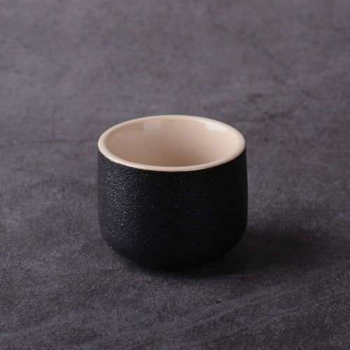  [아마존베스트]NEWQZ Japanese Sake Set, Traditional Ceramics Black Sake Serving Sets 7 Pcs include 1 Pot and 6 Cups