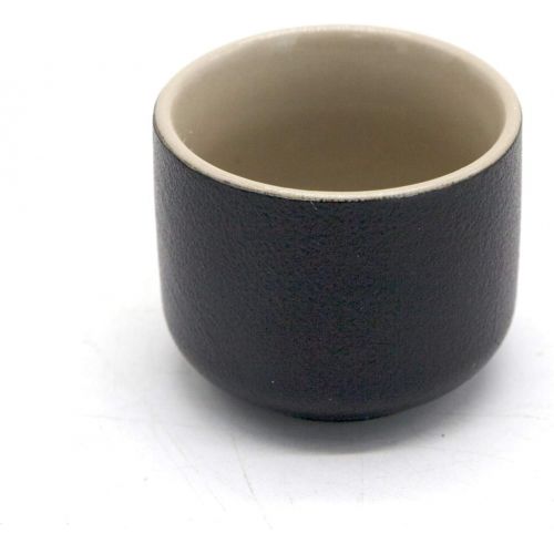 [아마존베스트]NEWQZ Japanese Sake Set, Traditional Black Ceramics Sake Sets 1 Pot and 6 Cups