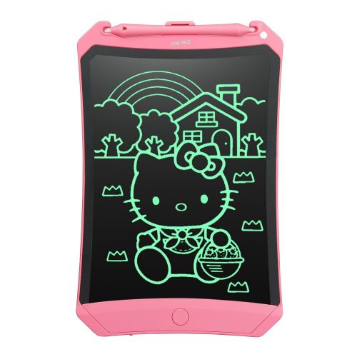  [아마존 핫딜]  [아마존핫딜]NEWYES LCD Schreibtafel 8,5 Zoll hellere Schrift mit Anti-Clearance Funktion und Dicke Linien,Magnete,Stift Papierlos fuer Schreiben Malen Notizen Super als Geschenke (Rosa)