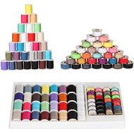 NEX 60 Piece Sewing Thread Kit for Sewing Machine, Mixed Colors