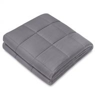 NEX Weighted Blanket (60x 80,17 lbs) for Adults & Kids, Heavy Gravity Blanket to Improve Sleep for People With Anxiety , Autism, ADHD, Insomnia and Stress, Dark Grey(NX-CF-608017DG