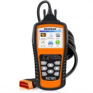 NEXPEAK OBD2 Scanner Orange-Black Color Display with Battery Test Function, 2.8 Car Diagnostic Scan Tool Vehicle Check Engine Light Analyzer