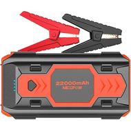 NEXPOW 2500A 22000mAh Portable Car Jump Starter Q9B (up to 8.0L Gas/8L Diesel Engines) 12V Auto Battery Booster Pack with USB Quick Charge 3.0, Type-C Port, and LED Flashlight