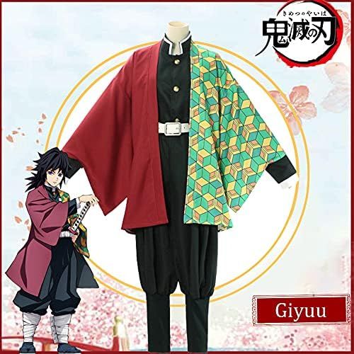  할로윈 용품NEXT STOP M Demon Slay Japanese Anime Cosplay Costume fit Dress Suit Full Set for Women and Men Halloween Costume Cosplay