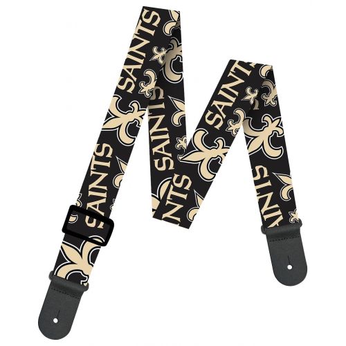  NFL New Orleans Saints Woodrow Guitar Guitar Strap