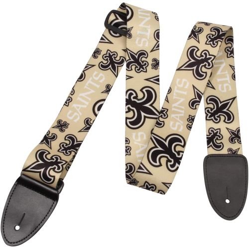  NFL New Orleans Saints Woodrow Guitar Guitar Strap