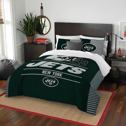  NFL New York Jets Draft FullQueen Comforter Set