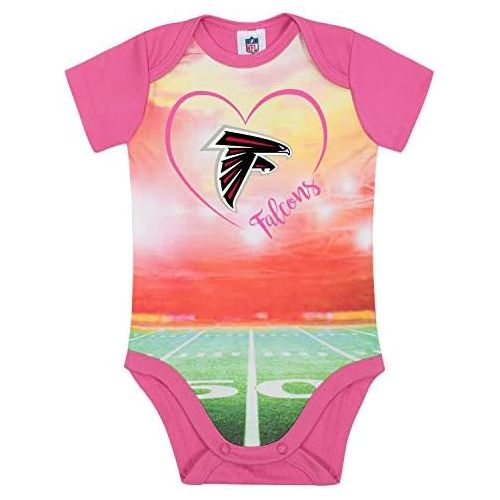  NFL Baby-Girl Short Sleeve Stadium Bodysuit