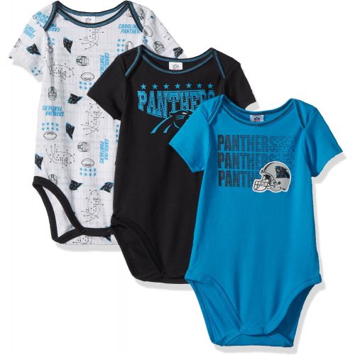  NFL 3 Pack Short Sleeve Bodysuit