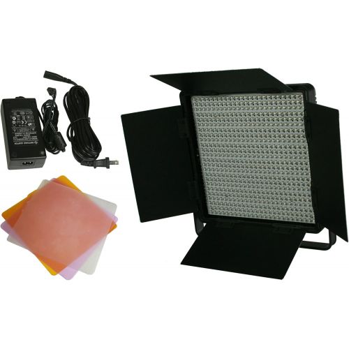 NG 600 LED Light Panel DIMMABLE Professional Video Light Panel Studio Video Light Lighting LED Light Panel with Stand Combo Runs on 110v - 230v ULS600SA