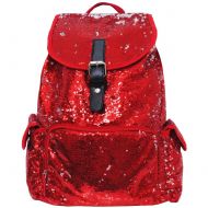 NGIL Glittery Sequin Drawstring Cheer Yoga Dance Girly School Backpack Bookbag