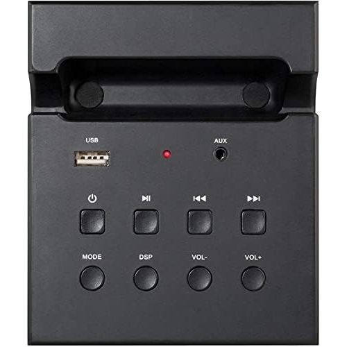  [아마존베스트]-Service-Informationen NGS SkychARM Soundtower 50W Compatible with Bluetooth Technology (USB/FM Radio, AUX). Color: Black