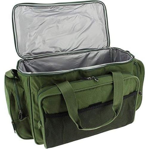  [아마존베스트]NGT Green Insulated Carry All Sports Bag with 4+1 Device Bit Box Set Carp Fishing